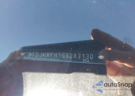 2016 Toyota Highlander Xle V6 from USA, damaged, VIN 5TDJKRFH1GS283130